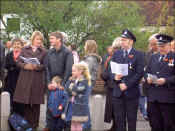 Royal British legion and the Fire Brigade are represented.