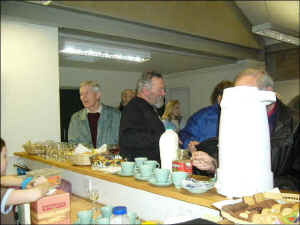 Drinks and nibbles