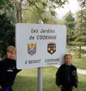 Les Jardin de Cookham - a present from Saint Benoit