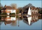 Floods in Cookham Village
