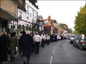 Parading down the High Street