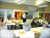 PC de Haan answers questions